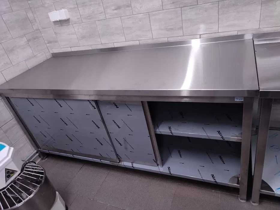 Meble gastronomiczne, Stół zabudowany 1400x600x850