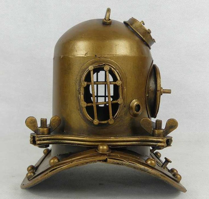 Hełm kask nurka REPLIKA prezent metal