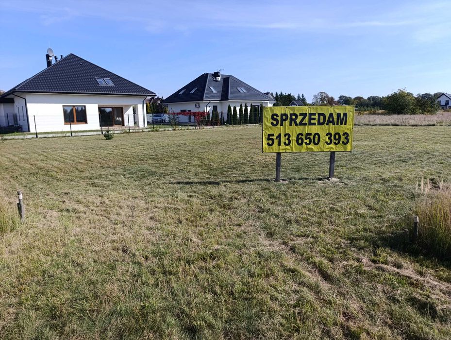 Sprzedam działę budowlaną