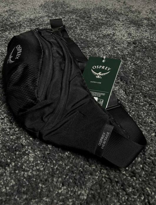 Osprey Daylite Waist 2L czarna – nerka sportowa Ripstop