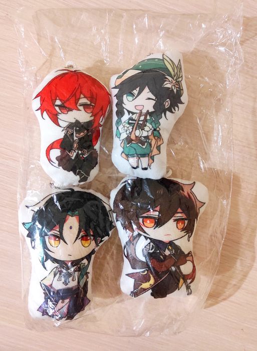 Фигурки/Аниме/Брелки Genshin/Геншин/fnaf