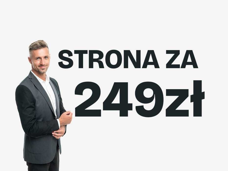 Strona Internetowa za 249zł Strony Internetowe Sklep Sklepy