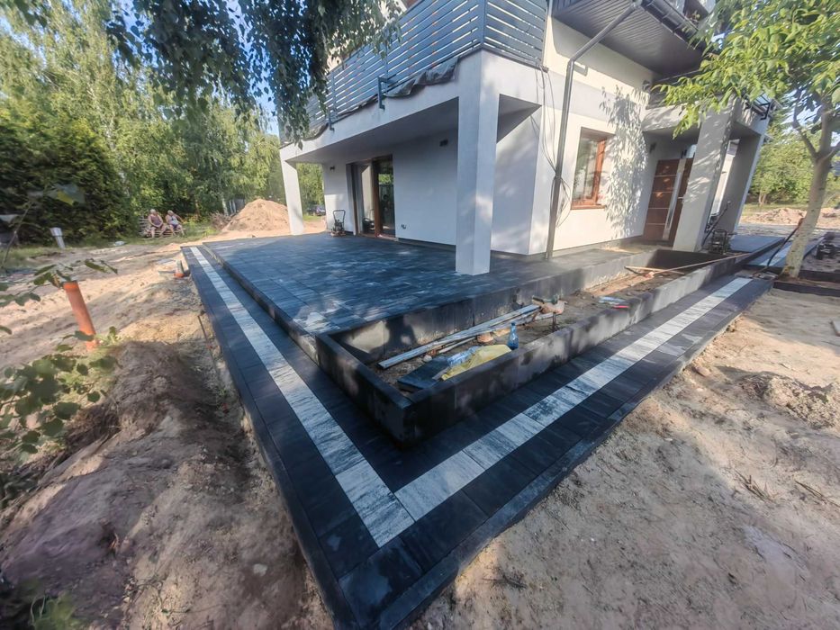 Układanie kostki brukowej