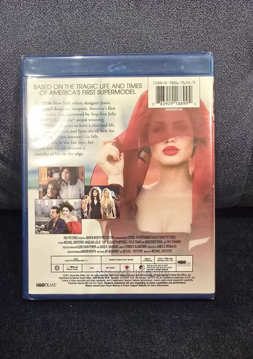 Gia ( Unrated ) , blu-ray