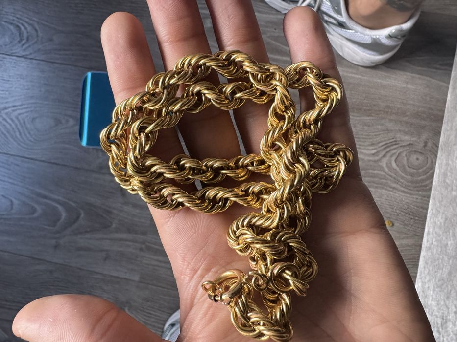 Fio de ouro malha corda 57gr  || 19.25k