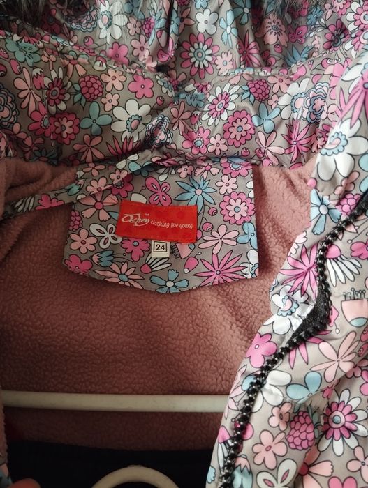 Зимовий комбінезон для дівчинки