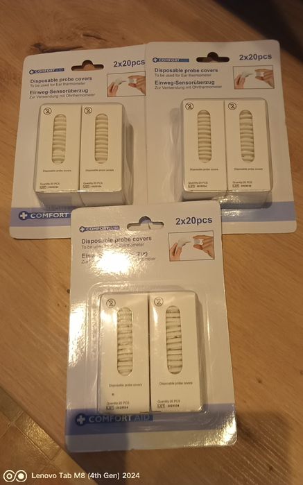 Kapturki do termometru dousznego  3pak