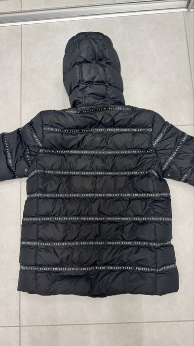 Куртка Philipp Plein Junior оригінал 10 років, чорна