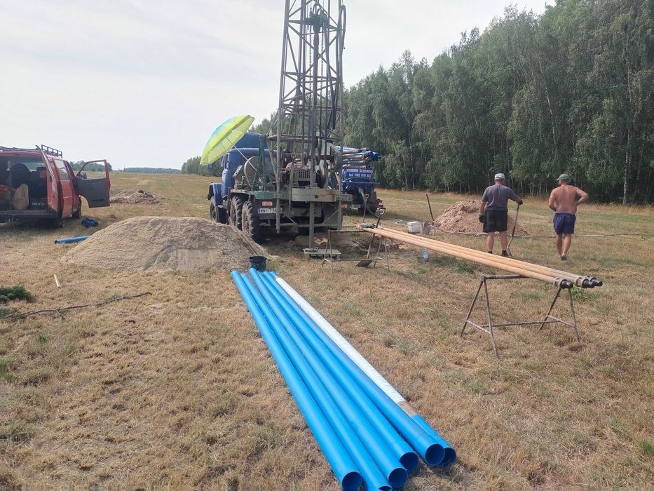 Wiercenie studni odwierty pod pompy ciepła