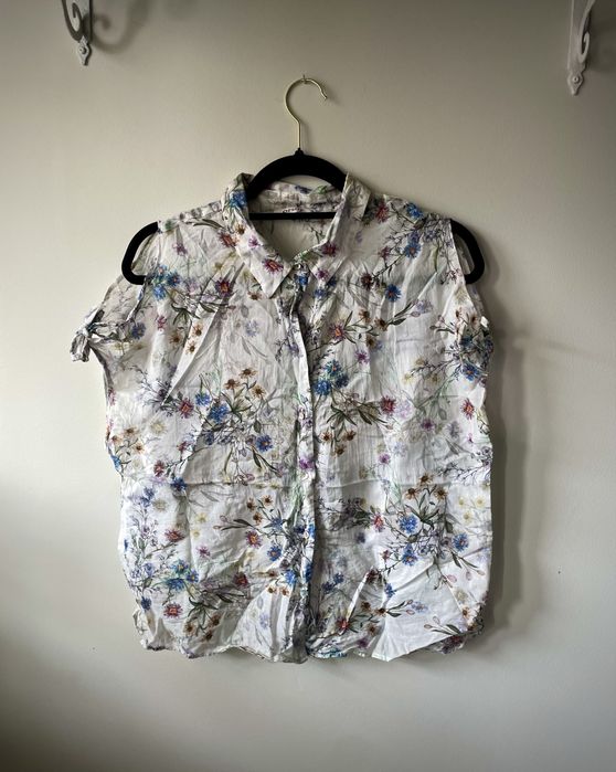 Koszula samska kwiaty