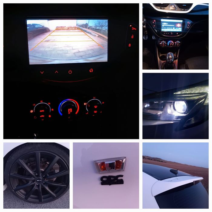 Opel Corsa OPC-Line 1.4b 150ps 6b 130tys.km  xenon Navi Alu 19 Biała