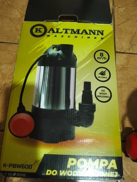 Продам помпу дренажну Altmann k-pbw600 + шланг 10м