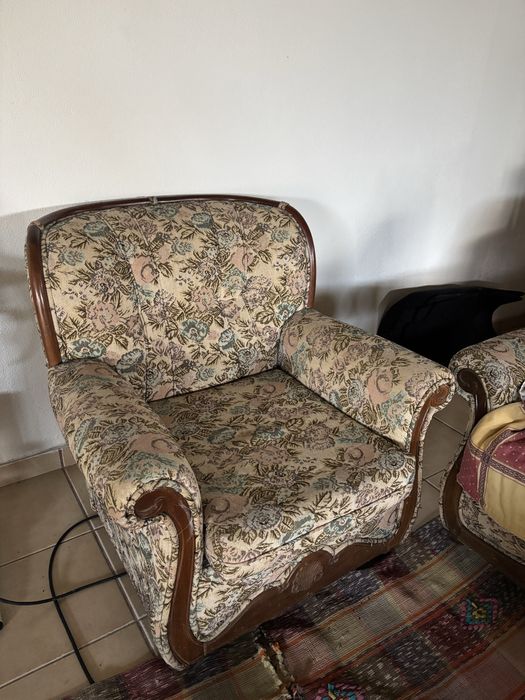 Conjunto sofás vintage