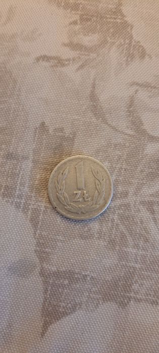 Moneta 1 złoty zegarek 1949 roku
