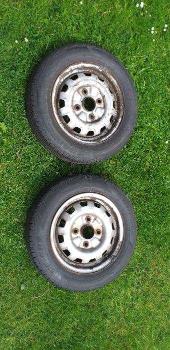 Felgi stalowe z oponami 155/70R13, Suzuki Swift MK2