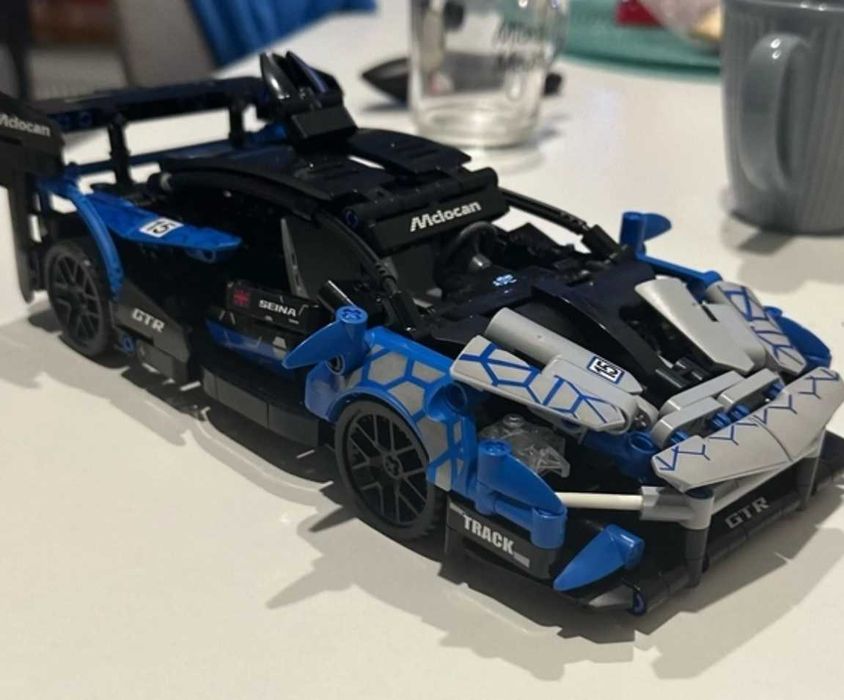 Klocki pasujące/zgodne z Lego autko samochod McLaren Senna Nowe