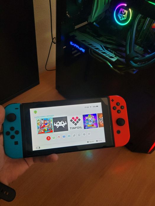 Vendo Switch desbloqueada