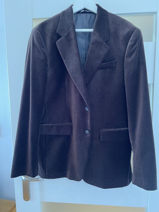 Marynarka zamszowa ZARA