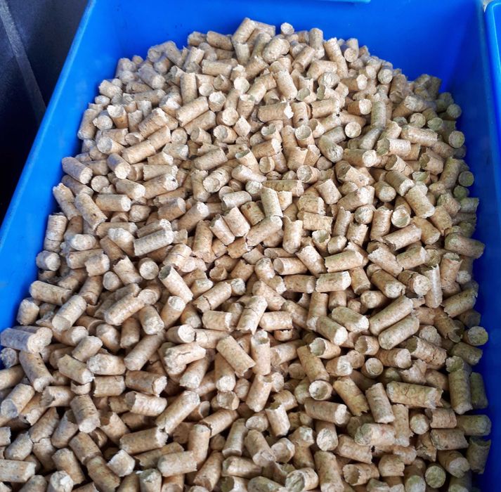 Pellet pelet opałowy 6mm, jasny, wysokokaloryczny,  certyfikat A1.
