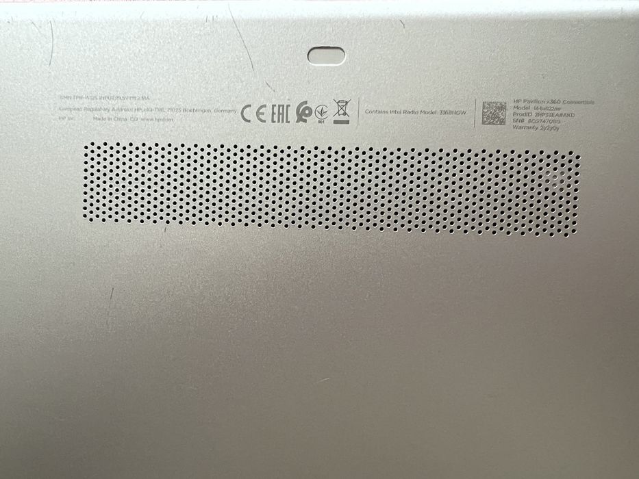 Laptop HP Pavilion x360 Convertible 14-ba022nw ekran tablet