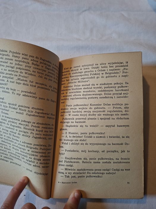 "Przygody kanoniera Dolasa" Karzimierz Sławiński 1967