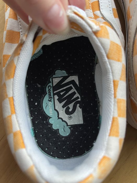Vans Old Skool ComfyCush Checkerboard Zinnia | Rzadki model!