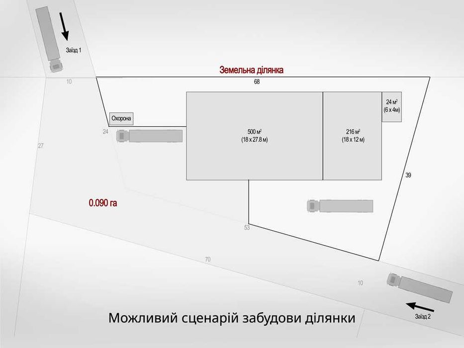 Продам ділянку під базу. Зручна, суха територія в промзоні