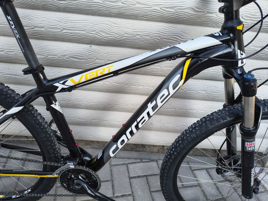 Велосипед 27,5" Corratec X-Vert, М, на RockShox і Shimano Deore XT