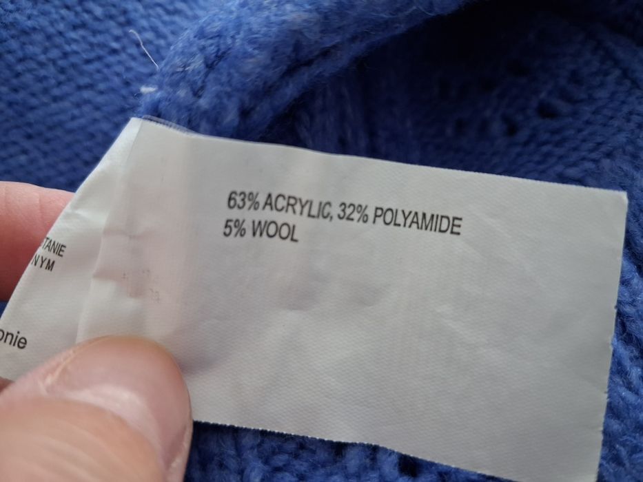 Golf damski niebieski