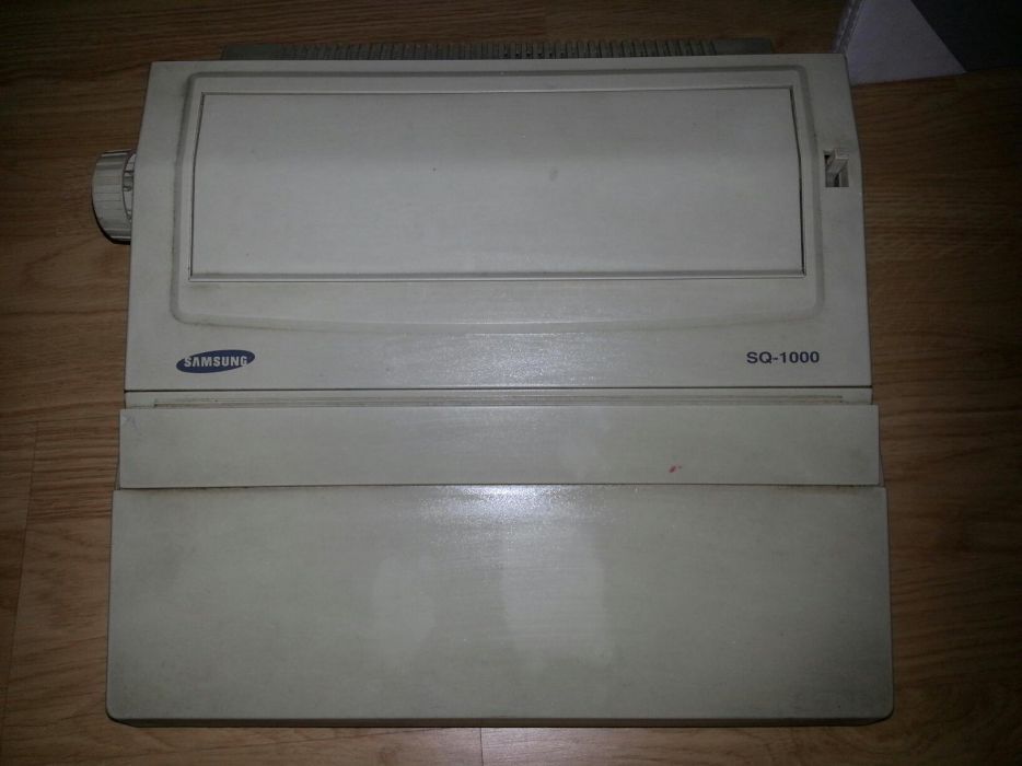Máquina de escrever Samsung
