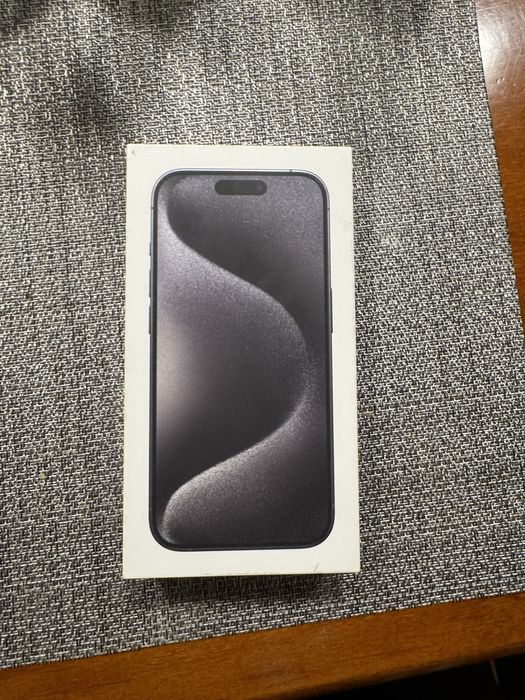 iPhone 15 Pro 512GB Black Titanium | NOWY | NIEOTWIERANY