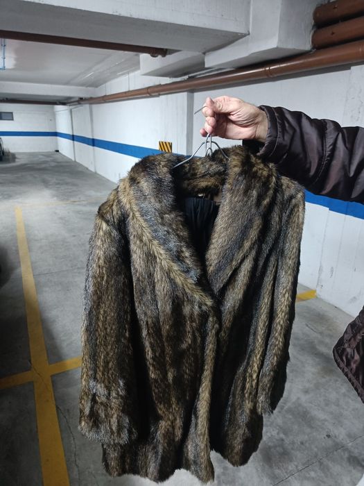 Casaco de pelo sintético