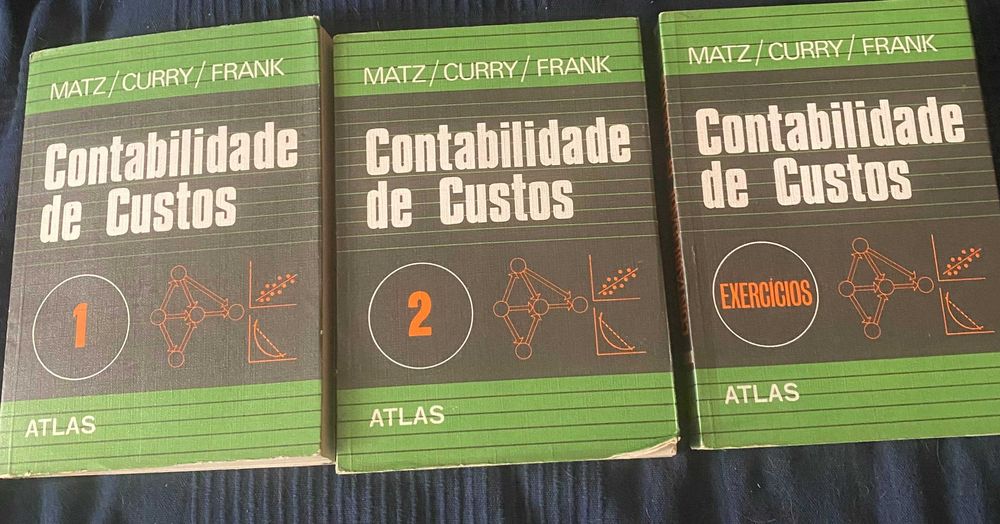 livro contabilidade de custos de Matz Curry e Frank