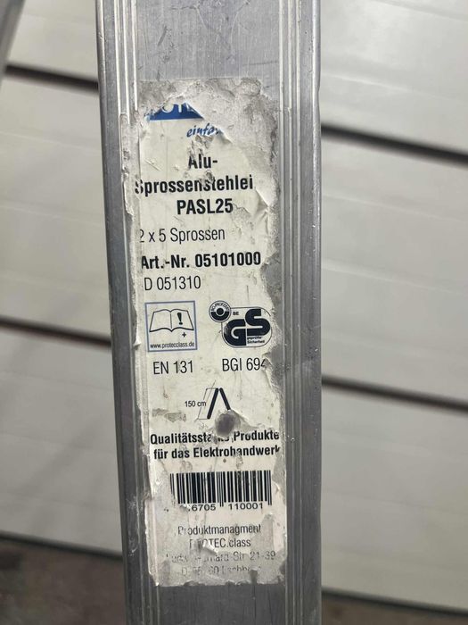 Drabina aluminiowa 5 stopni