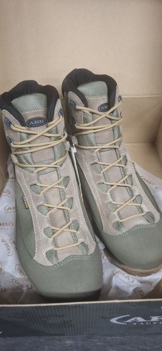 Buty taktyczne trekkingowe Aku Pilgrim DS Beige r 48