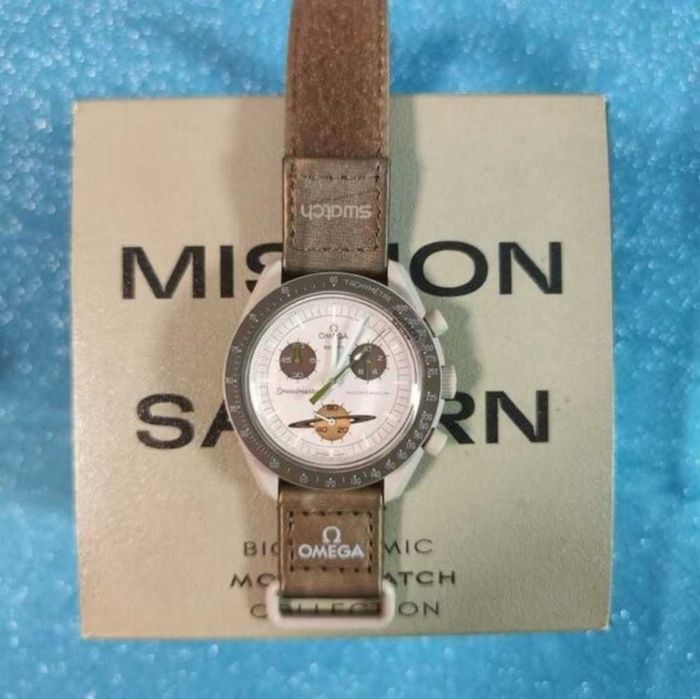 Omega x Swatch SO33T100 Saturn - Ekskluzywny Rok 2025