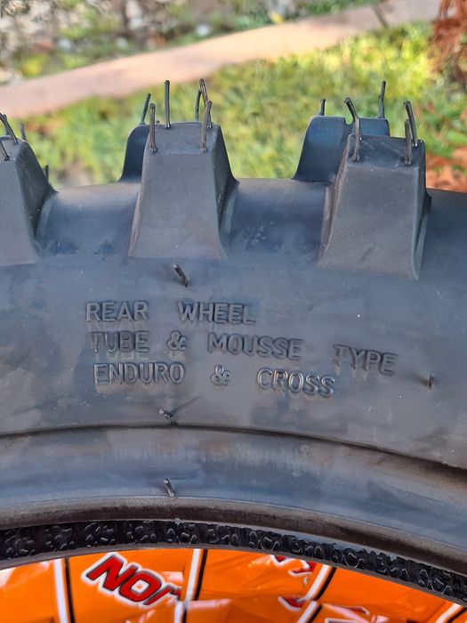 Мото резина эндуро 110/90-18 G-LION (желтая полоска) мото резина, мото