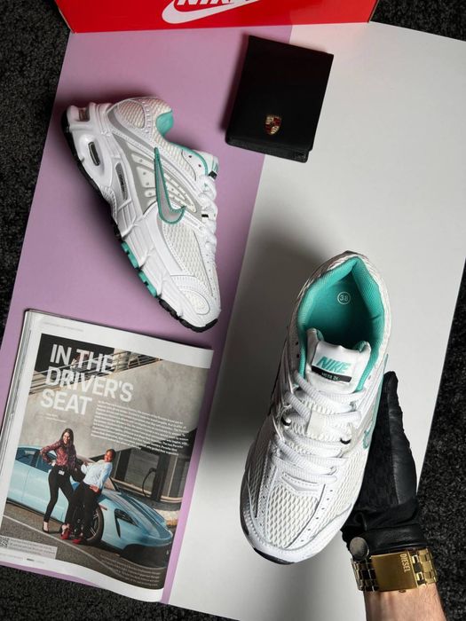 Женские кроссовки найк Nike Air Max Moto 2K White Mint Grey [37-41]