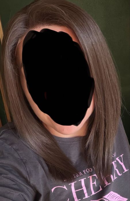 Peruka lace front + stojak na peruke