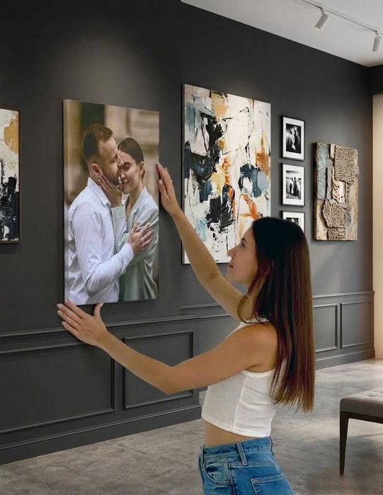 Фото на холсті , картини на полотні , друк портрет , фотокартина