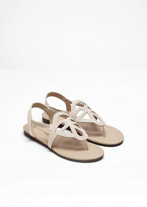 B.P.C sandały japonki z dżetami 36