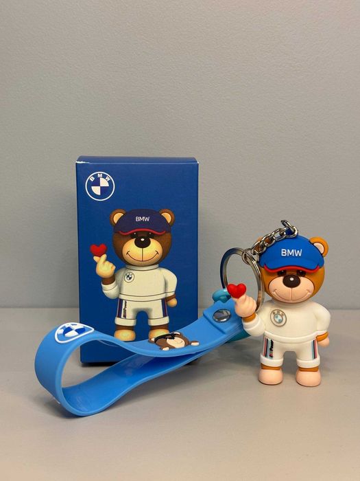 Брелок на ключ BMW БМВ M Motorsport ведмедик мишка медведь медвежонок