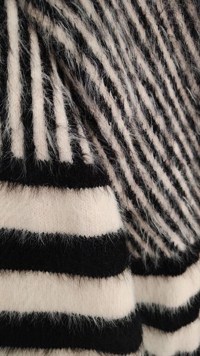 Sweter kardigan alpaka