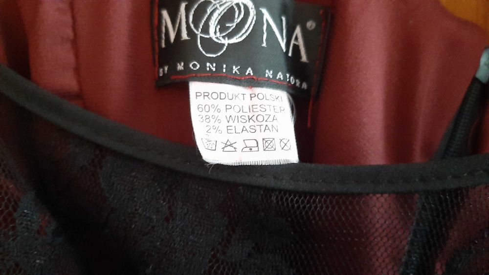 Sukienka wieczorowa  Mona roz 48