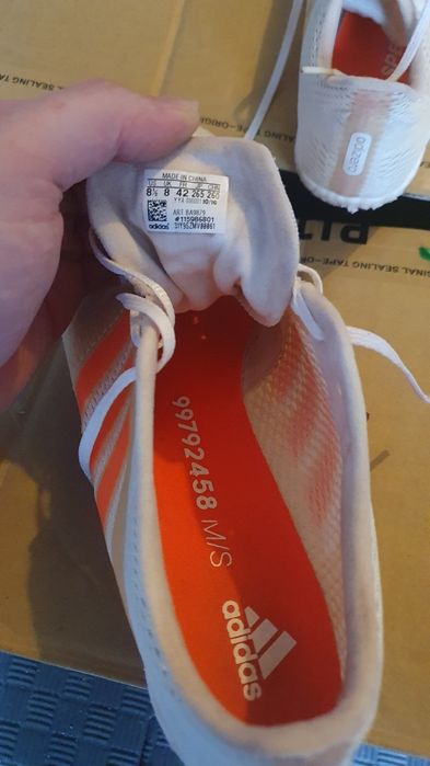 Bicos Adidas Adizero MD White Solar nr42