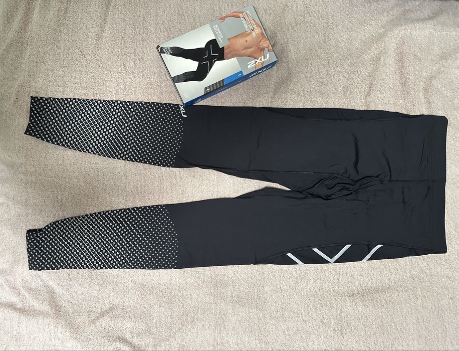 Чоловічі компресійні тайтси Reflect Compression Tights 2XU MA4610b