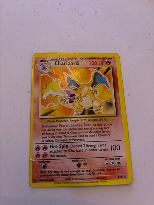 Sprzedam Kartę kolekcjonerską charizard