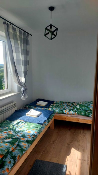 Domek dom do wynajecia Solina tyrolka  Wańkowa Bieszczady jacuzzi bania