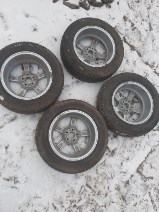 Диски легкосплавні, гума R15 5/100 (195/65)