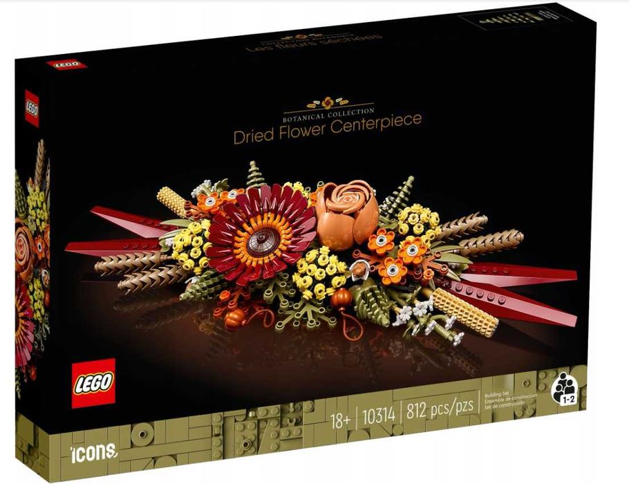 LEGO ICONS 10314 STROIK z suszonych kwiatów
